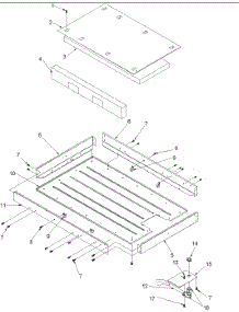 Heater Box Assembly parts for Amana Electric Cooktop AKT3040E-PAKT3040E1 from AppliancePartsPros.com