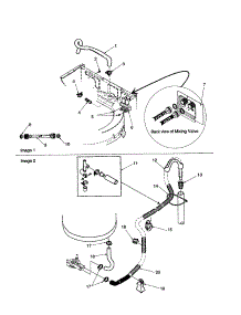 Mixing Valve And Hoses parts for Amana Washer ALW210RMC-PALW210RMC from AppliancePartsPros.com