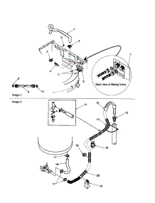 Mixing Valve And Hoses parts for Amana Washer ALW680RAC-PALW680RAC from AppliancePartsPros.com