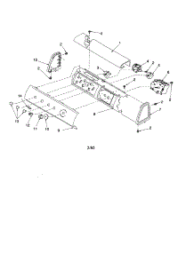 Control Panels parts for Amana Washer ALW880QAC-PALW880QAC from AppliancePartsPros.com