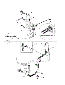 Mixing Valve / Hoses parts for Amana Washer ALW880QAC-PALW880QAC from AppliancePartsPros.com