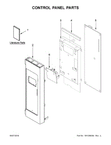 Control Panel Parts parts for Amana Microwave/Hood Combo AMV6507RGS3 from AppliancePartsPros.com