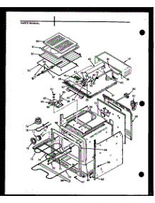 Oven Cavity parts for Amana Electric Wall Oven AO-24BT-P85023-1S from AppliancePartsPros.com