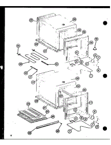 Oven Cavity parts for Amana Electric Wall Oven AO24DD-P8556708S from AppliancePartsPros.com