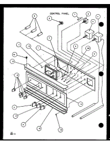 Control Panel (Ao27sc / P8575501s) (Ao27dc / P8575502s) (Ao27sc / P8575503s) parts for Amana Electric Wall Oven AO27SE-P1108002S from AppliancePartsPros.com