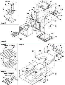 Oven Assy / Bottom Insulation parts for Amana Electric Wall Oven AOCS3040WW-P1132348NWW from AppliancePartsPros.com