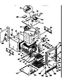 Oven Body parts for Amana Electric Wall Oven AOES2430WW-P1132355NWW from AppliancePartsPros.com