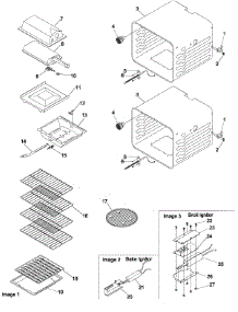 Cavity parts for Amana Gas Wall Oven AOGD2750E-P1132534NE from AppliancePartsPros.com
