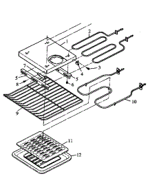 Lower Oven Components parts for Amana Wall Oven/Microwave Combo AOR27DE-P1132341NE from AppliancePartsPros.com