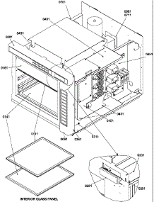 Controls parts for Amana Countertop Microwave AOWS2030E-P1306703M from AppliancePartsPros.com
