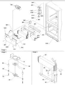 Evaporator & Freezer Control Assy parts for Amana Bottom-Mount Refrigerator ARB2107AB-PARB2107AB1 from AppliancePartsPros.com