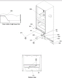 Insulation & Rollers parts for Amana Bottom-Mount Refrigerator ARB2107AS-PARB2107AS1 from AppliancePartsPros.com