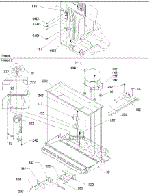 Machine Compartment parts for Amana Bottom-Mount Refrigerator ARB2107AW-PARB2107AW1 from AppliancePartsPros.com