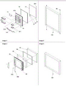 Door Assy parts for Amana Bottom-Mount Refrigerator ARB2117AC-PARB2117AC1 from AppliancePartsPros.com
