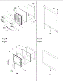 Door Assy parts for Amana Bottom-Mount Refrigerator ARB2117BB-PARB2117BB1 from AppliancePartsPros.com