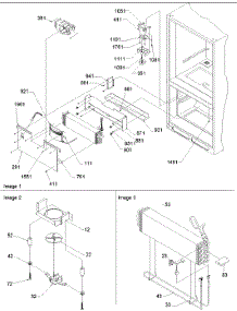 Evaporator & Freezer Control Assy parts for Amana Bottom-Mount Refrigerator ARB2117BC-PARB2117BC1 from AppliancePartsPros.com