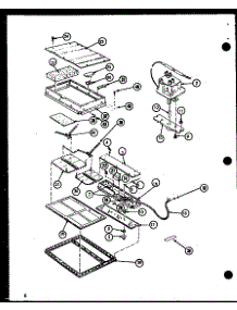 (Akg-1B / P85124-3S) (Akg-2B / P85124-4S) parts for Amana Electric Range ARC-1B/P85122-10S from AppliancePartsPros.com