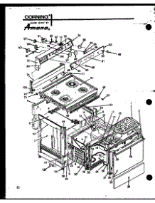 (Asc-1B / P85122-4S) parts for Amana Electric Range ARC-1B/P85122-1S from AppliancePartsPros.com