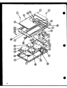 (Akf-1B / P85125-2S) parts for Amana Electric Range ARC-1B/P85122-6S from AppliancePartsPros.com