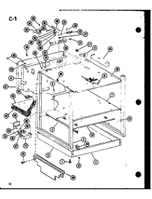 Panel Assembly parts for Amana Electric Range ARC-2B/P85122-15S from AppliancePartsPros.com