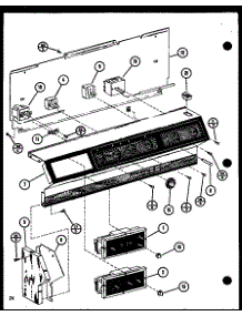Control Panel parts for Amana Electric Range ARC-502/P85675-1S from AppliancePartsPros.com