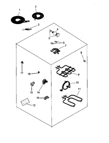 Electrical Components (Arc700e / P1142652ne) (Arc700e / P1142698ne) (Arc700ll / P1142652nll) (Arc700ll / P1142698nll) (Arc700ww / P1142652nww) (Arc700ww / P1142698nww) parts for Amana Electric Range ARC700E-P1142628NE from AppliancePartsPros.com