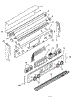 Backguard Assembly (Arc700e / P1142652ne) (Arc700e / P1142698ne) (Arc700ll / P1142652nll) (Arc700ll / P1142698nll) (Arc700ww / P1142652nww) (Arc700ww / P1142698nww)