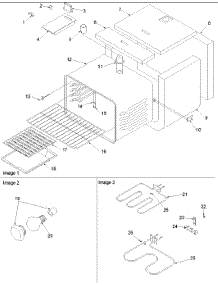 Cavity parts for Amana Electric Range ARDS802E-P1131948NE from AppliancePartsPros.com