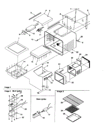 Cavity parts for Amana Gas Range ARG7102W-P1143399NW from AppliancePartsPros.com