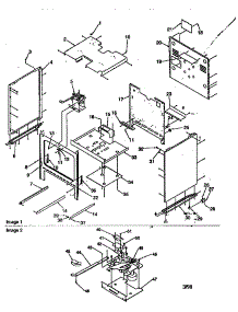 Cabinet parts for Amana Gas Range ARG7200L-P1143323NL from AppliancePartsPros.com