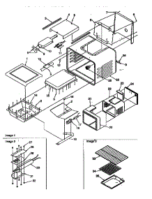 Cavity parts for Amana Gas Range ARG7200L-P1143323NL from AppliancePartsPros.com
