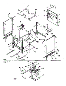 Cabinet parts for Amana Gas Range ARG7200L-P1143331NL from AppliancePartsPros.com