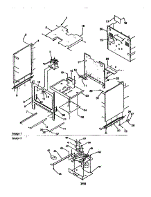 Cabinet parts for Amana Gas Range ARG7200W-P1143323NW from AppliancePartsPros.com