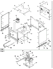 Cabinet parts for Amana Gas Range ARG7202E-P1143378NE from AppliancePartsPros.com
