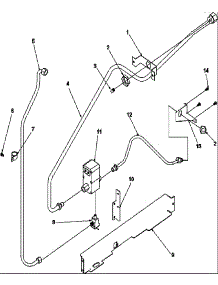 Gas Supply parts for Amana Gas Range ARG7300LL-P1143320NLL from AppliancePartsPros.com
