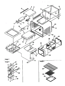 Cavity parts for Amana Gas Range ARG7301L-P1143324NL from AppliancePartsPros.com