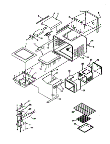 Cavity parts for Amana Gas Range ARG7301LL-P1143315NLL from AppliancePartsPros.com