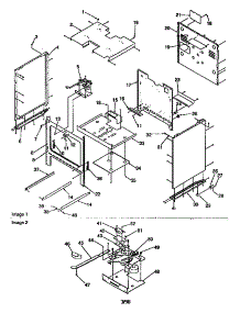Cabinet parts for Amana Gas Range ARG7301LL-P1143324NLL from AppliancePartsPros.com