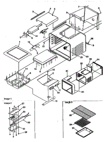 Cavity parts for Amana Gas Range ARG7301W-P1143324NWW from AppliancePartsPros.com