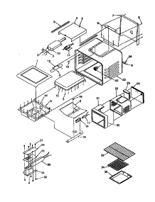 Cavity parts for Amana Gas Range ARG7301WW-P1143315NWW from AppliancePartsPros.com