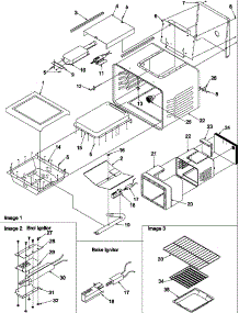 Cavity parts for Amana Gas Range ARG7302LL-P1143337NLL from AppliancePartsPros.com