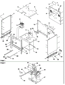 Cabinet parts for Amana Gas Range ARG7302WW-P1143368NWW from AppliancePartsPros.com