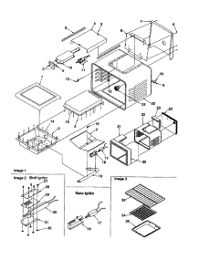 Cavity parts for Amana Gas Range ARG7302WW-P1143391NWW from AppliancePartsPros.com