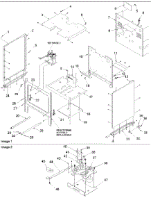 Cabinet parts for Amana Gas Range ARG7303WW-P1143379NWW from AppliancePartsPros.com