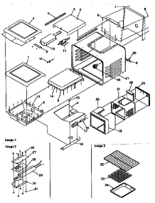 Cavity parts for Amana Gas Range ARG7600LL-P1141298NLL from AppliancePartsPros.com