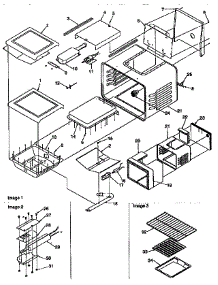Cavity parts for Amana Gas Range ARG7600W-P1141298NW from AppliancePartsPros.com