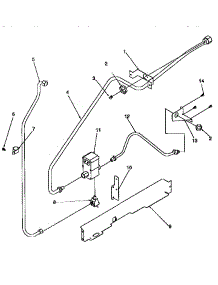 Gas Supply parts for Amana Gas Range ARG7600W-P1141298NW from AppliancePartsPros.com