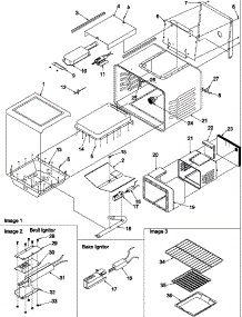 Cavity parts for Amana Gas Range ARG7800E-P1143365NE from AppliancePartsPros.com