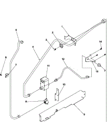 Gas Supply parts for Amana Gas Range ARG7800WW-P1143346NWW from AppliancePartsPros.com
