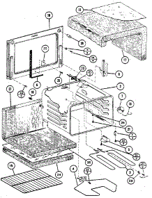 Oven parts for Amana Electric Range ARH660 from AppliancePartsPros.com